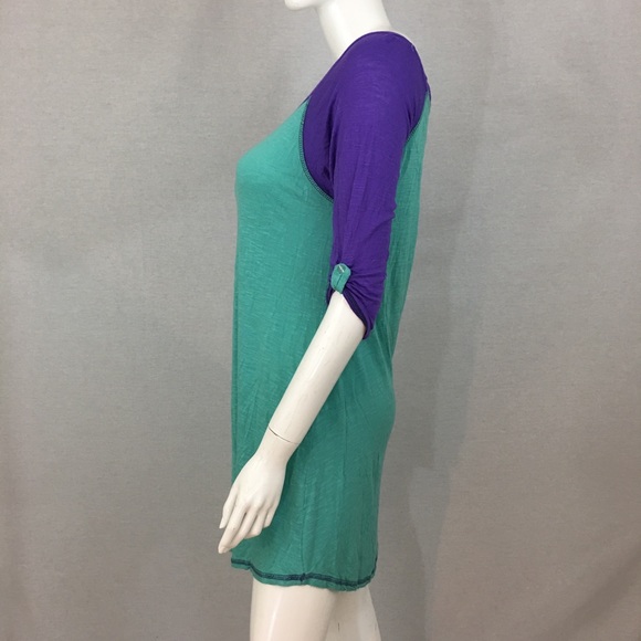 Size Medium Anthro Porridge Color Block Tunic Top - Picture 5 of 8